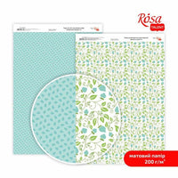 Хартија за scrapbooking Tenderness flowers A4 | различни мотиви - 7