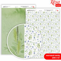 Хартија за scrapbooking Wild Flowers A4 | различни мотиви - 3