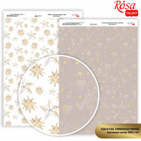 Хартија за сечење (scrapbooking) Drops A4 | различни нијанси - 3