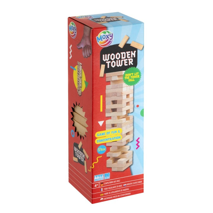 Игра Дрвена кула 54 парчиња - 1