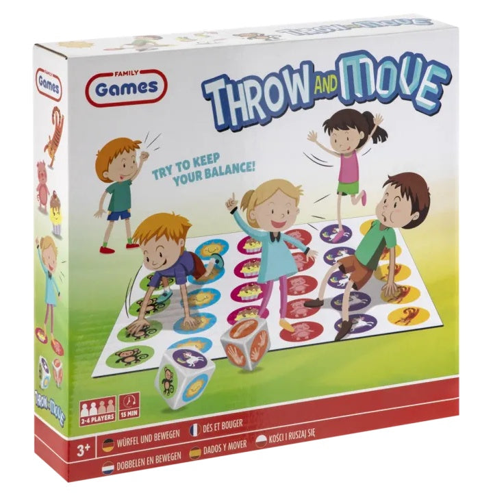 Игра со активности во стилот на Twister Throw &amp - 6