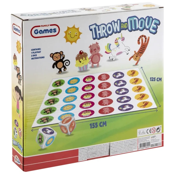 Игра со активности во стилот на Twister Throw &amp - 5