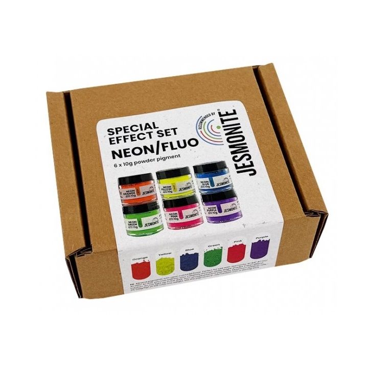 Jesmonite Neon Pigment Set 6 x 10 g - 1