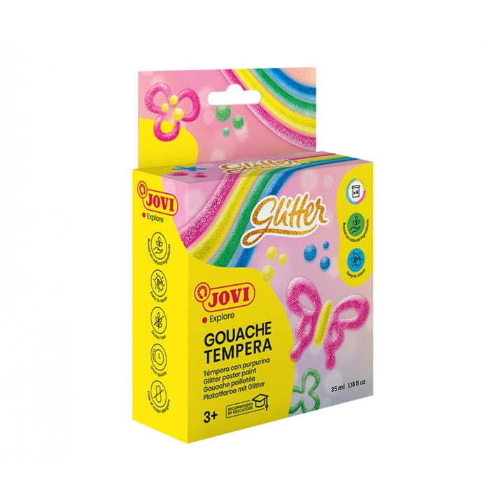 JOVI блескави темпера бои 4x35 ml - 1