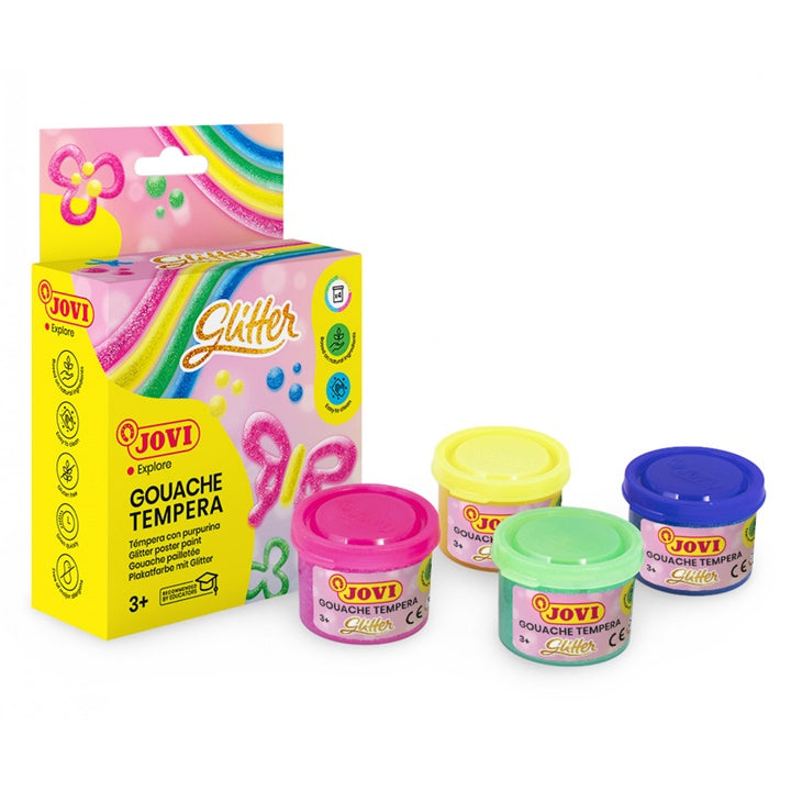 JOVI блескави темпера бои 4x35 ml - 2