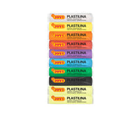 JOVI Glow природен пластелин 10 x 15 g – 8 бои + 2 кои светат во темница
