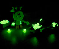 JOVI Glow природен пластелин 10 x 15 g – 8 бои + 2 кои светат во темница