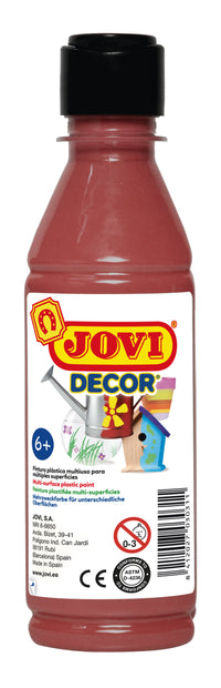 JOVI Jovidecor акрилна боја 250 ml – кафеава
