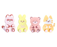 Сет за моделирање Jovi Kawaii Kraft Животни – 23 пар.