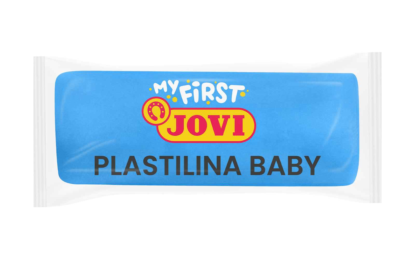 Мека природна пластелин маса Jovi My First 10 x 38 g сина во кофичка