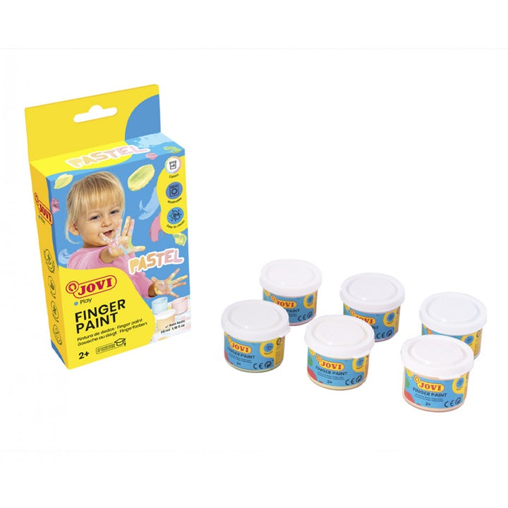 JOVI пастелни бои за прсти 4x35ml - 2