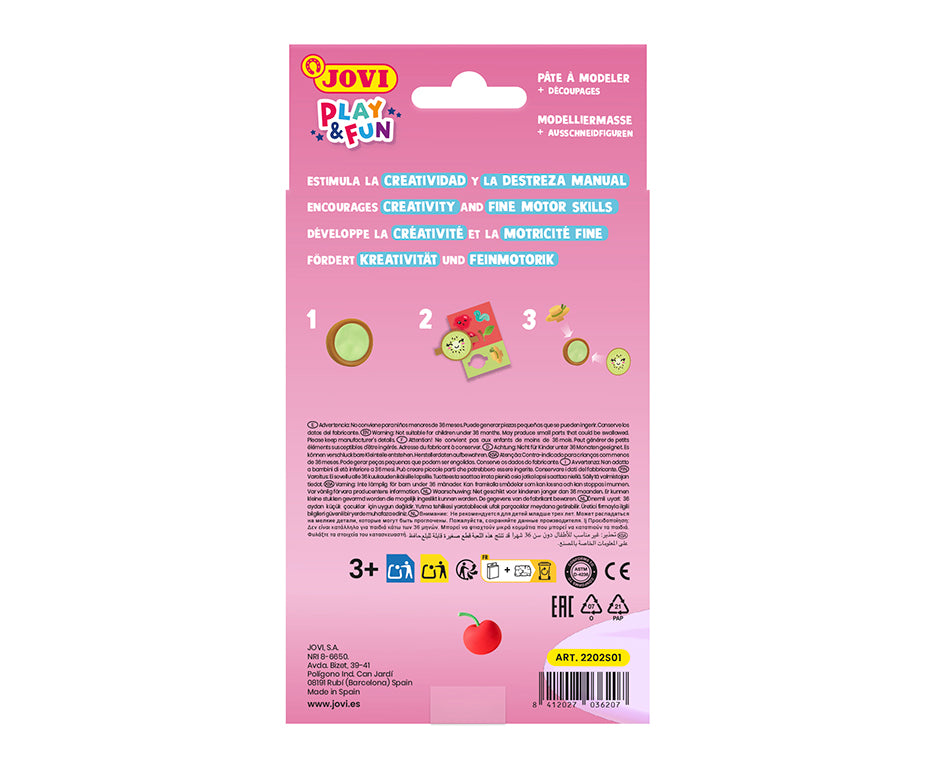 JOVI Play&Fun Mini сет со природен пластелин