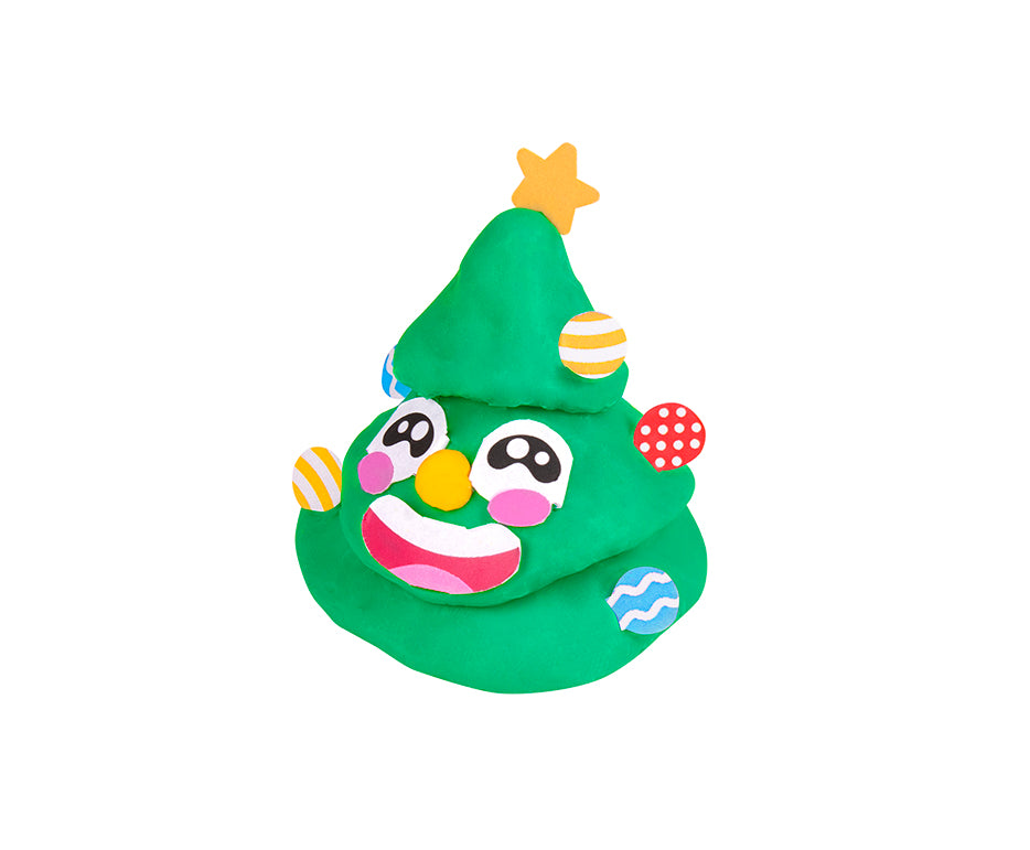JOVI Play&Fun природен пластелин во куферче Christmas Adventure