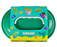 JOVI Play&Fun природен пластелин во куферче Jurassic – сет со додатоци