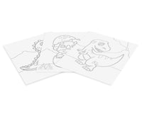 JOVI Play&Fun сет за сликање со песок 12 дел. Dinosaurs