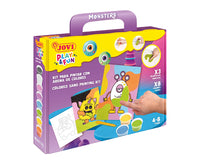 JOVI Play&Fun сет за сликање со песок Monsters 12 дел.