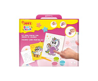 Сет за сликање со песок JOVI Play&Fun Unicorns - 12 парчиња