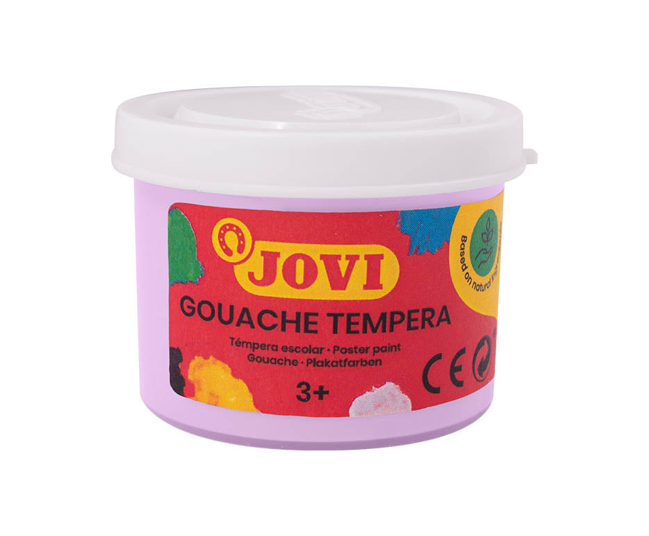 JOVI Premium пастелни темперни бои 6 x 35 ml со четка