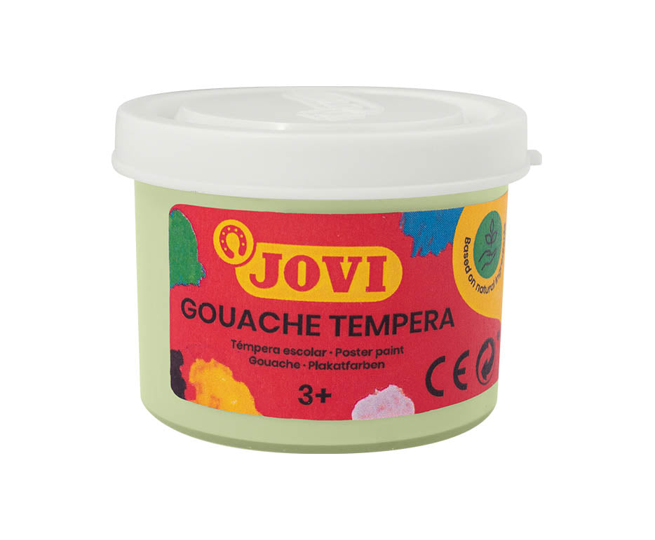 JOVI Premium пастелни темперни бои 6 x 35 ml со четка