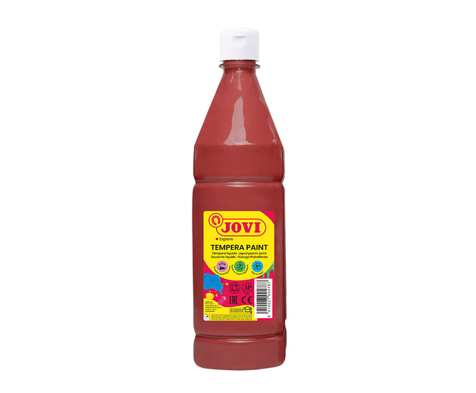 JOVI Premium темперна боја 1000 ml – кафеава