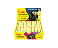 JOVI природна пластелин што свети во темница 18 x 50 g