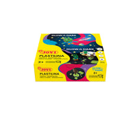 JOVI природна пластелин што свети во темница 18 x 50 g