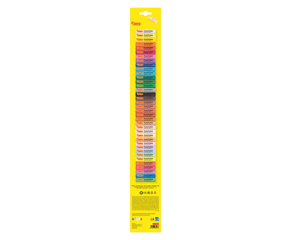 JOVI природна пластелин маса 37 x 15 g валчиња
