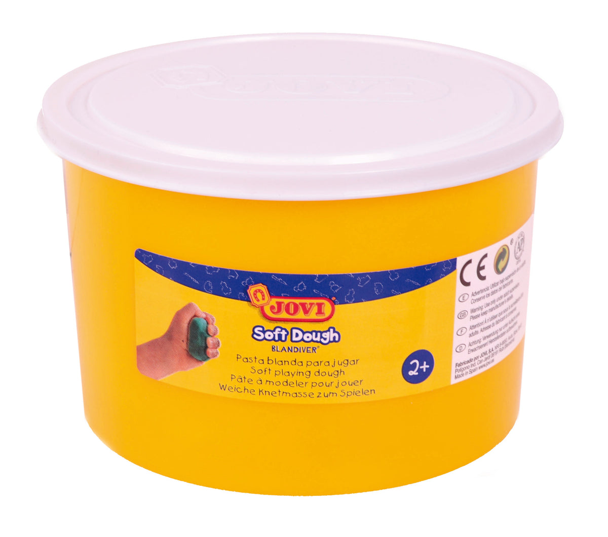 JOVI Soft Dough мека маса за моделирање 460 g – бела