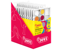 JOVI водени боички ø 22 mm – 12 пар. со четка