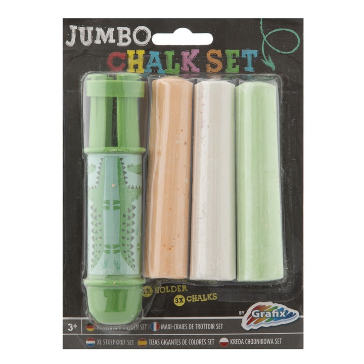 Jumbo креди за тротоар со држач 3 парчиња | различни нијанси - 3
