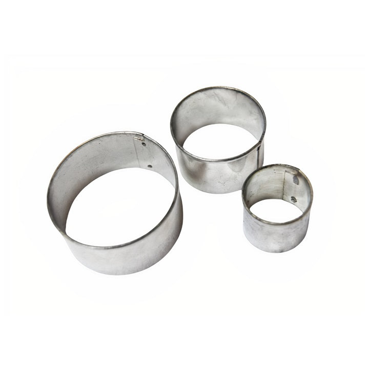 Калапи за сечење глина круг 20 / 30 / 40 mm - сет од 3 парчиња