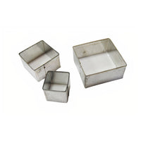 Калапи за сечење глина квадрат 20 / 30 / 40 mm - сет од 3 парчиња