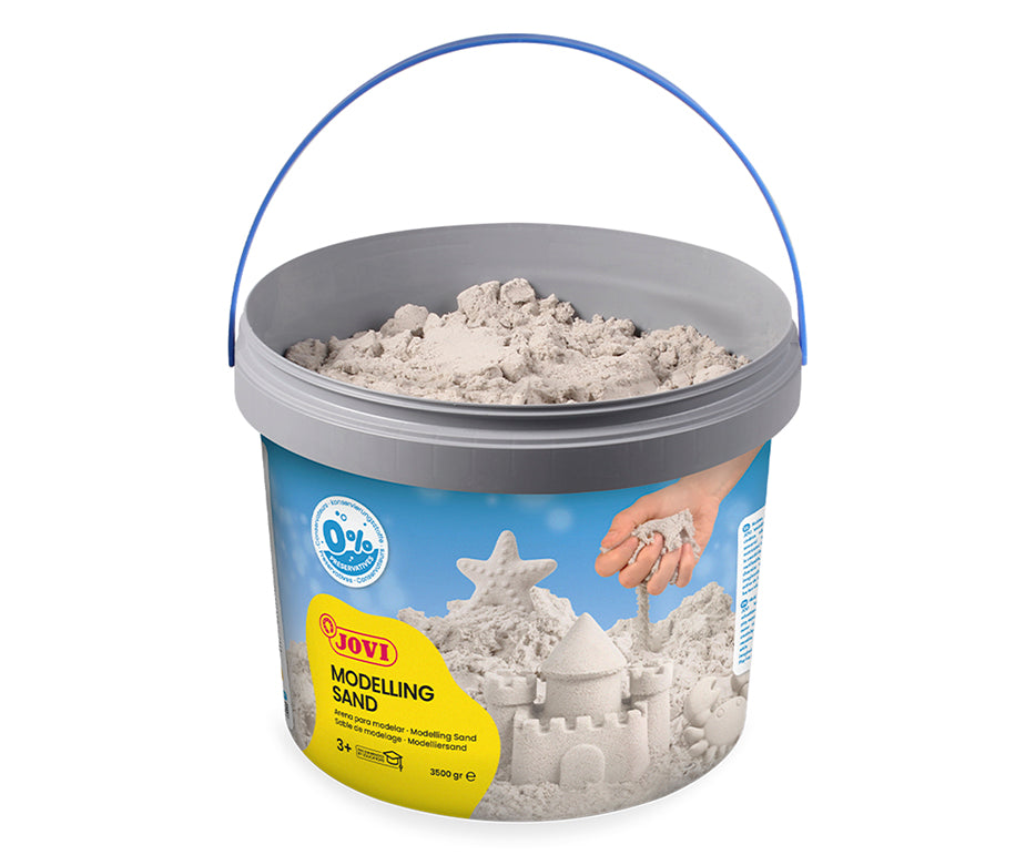 Кинетички песок за моделирање JOVI 3500 g