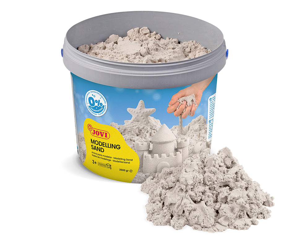 Кинетички песок за моделирање JOVI 3500 g