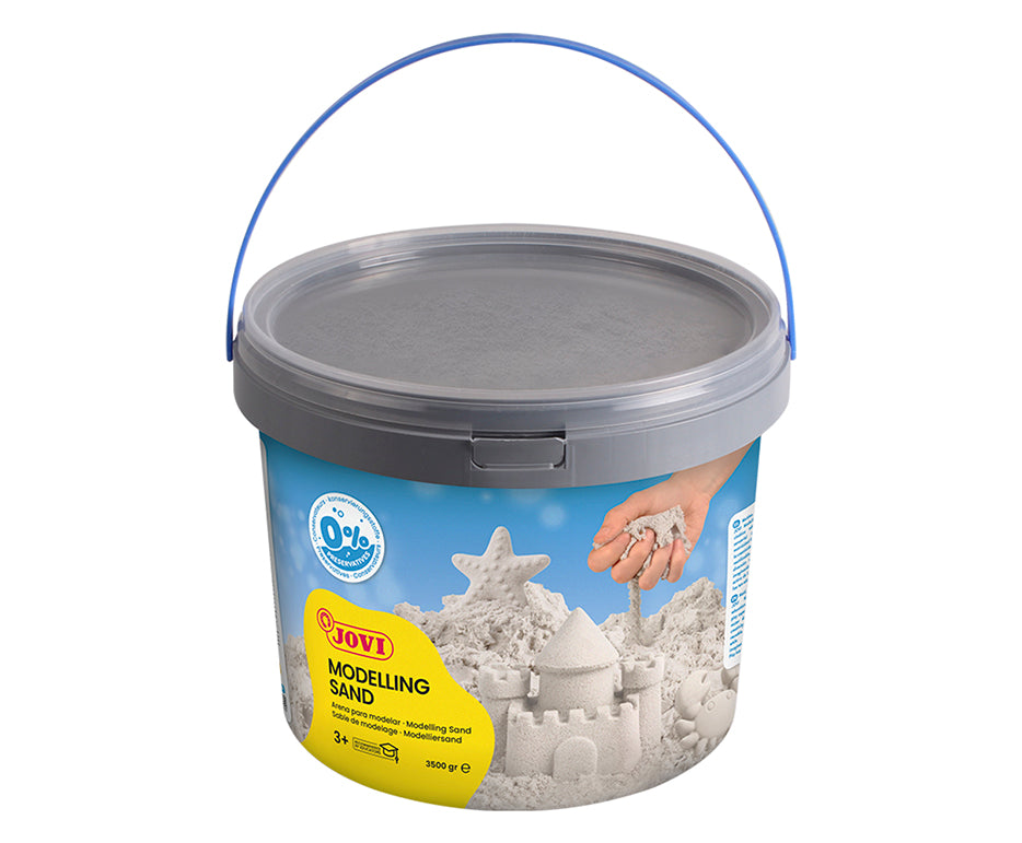 Кинетички песок за моделирање JOVI 3500 g