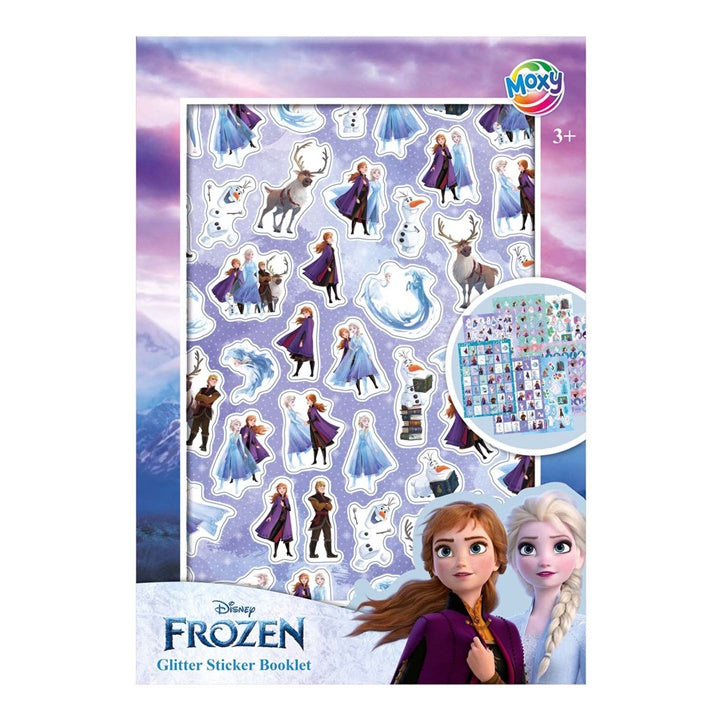 Книга со блескави налепници Frozen A5 - 1