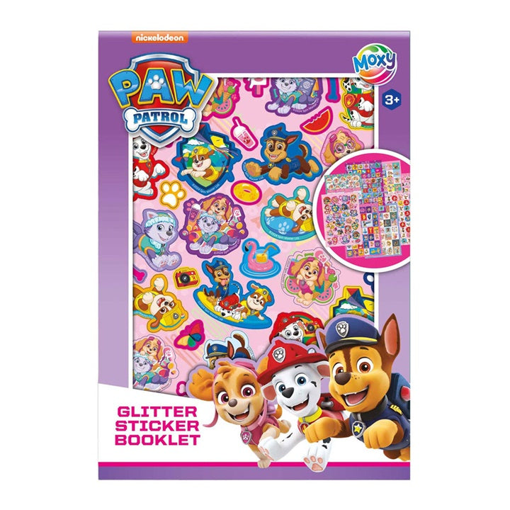 Книга со блескави налепници Paw Patrol A5 - 1