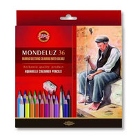 KOH-I-NOOR Mondeluz моливи за акварел / 36 парчиња