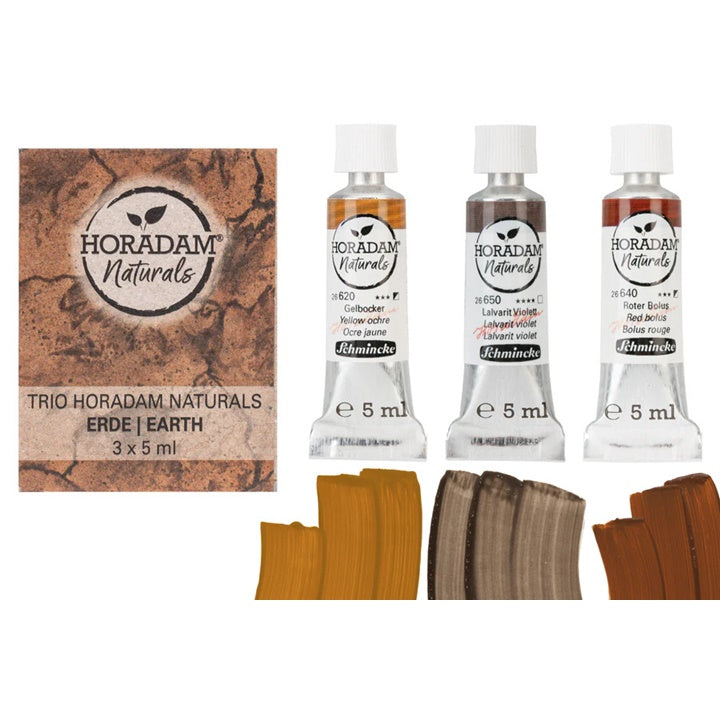Комплет акварел HORADAM Naturals Trio Earth - 2