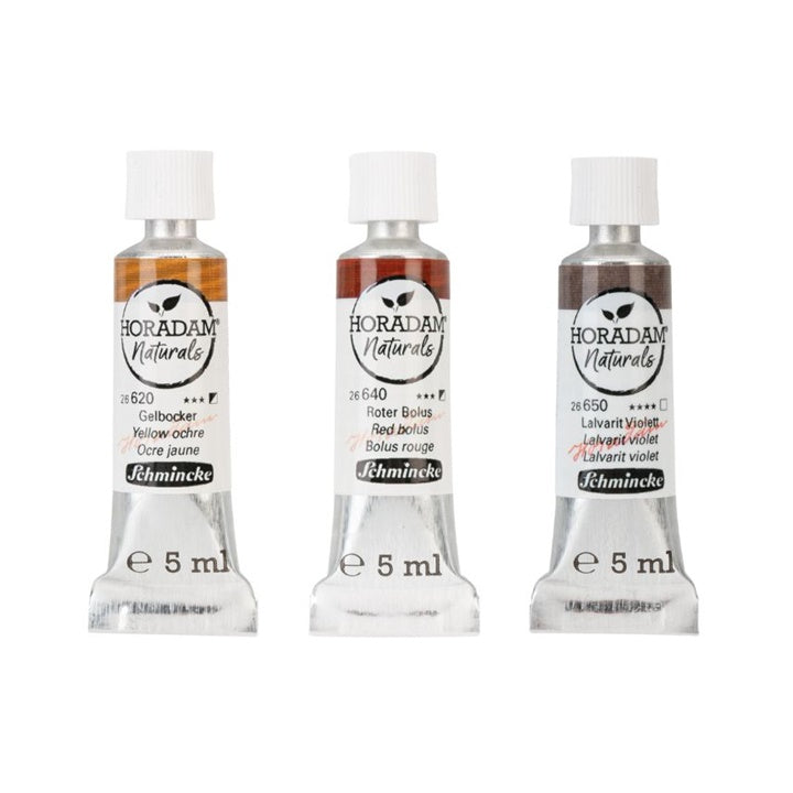 Комплет акварел HORADAM Naturals Trio Earth - 4