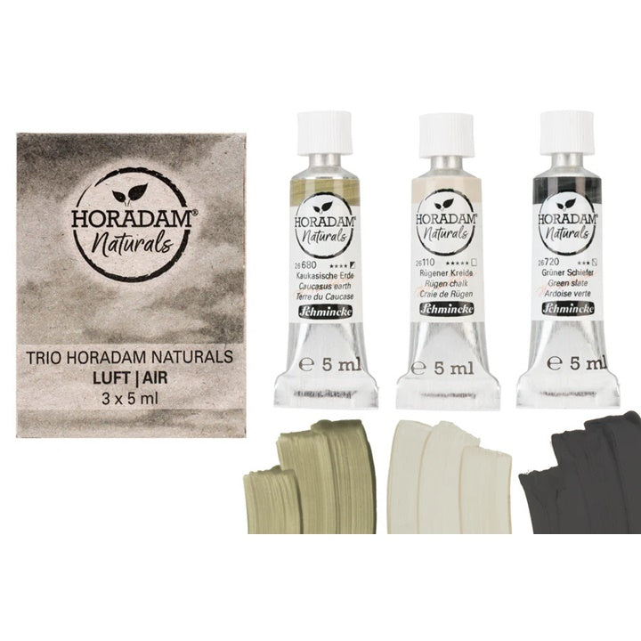 Комплет акварел Trio Air HORADAM Naturals - 2