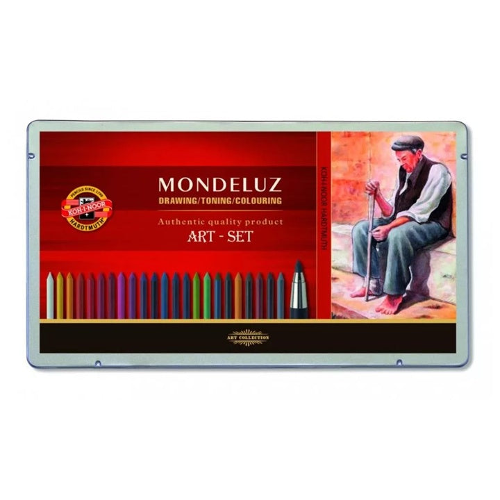 Комплет акварели Mondeluz / 32 парчиња - 1