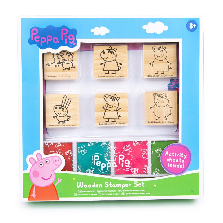Комплет дрвени печати PEPPA PIG - 1