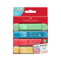 Комплет хајлајтер FABER CASTELL 4 парчиња