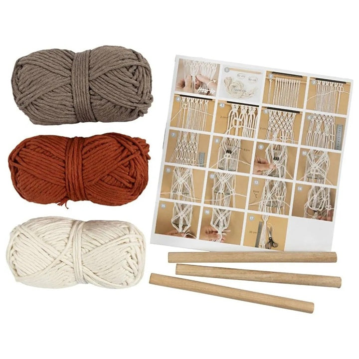 Комплет Macrame за висечки жардинери - 2