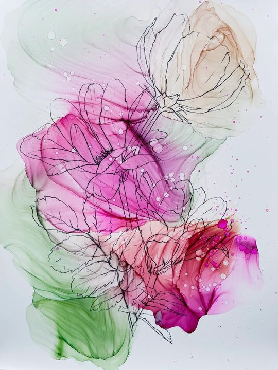 Комплет мастило KAMENSKAYA 'SUMMER FLOWERS' - 5