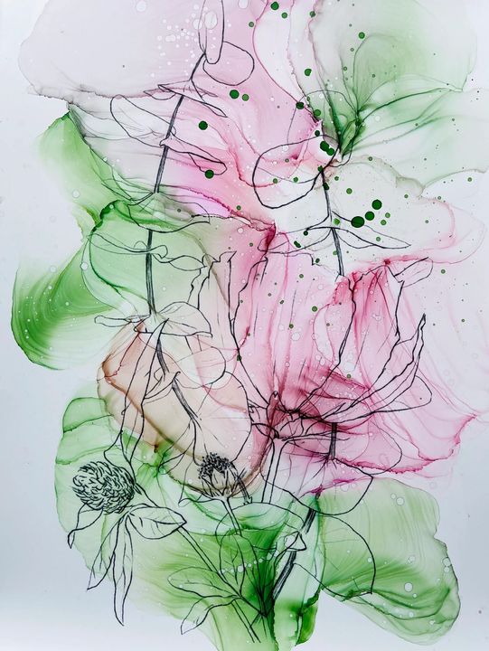 Комплет мастило KAMENSKAYA 'SUMMER FLOWERS' - 6