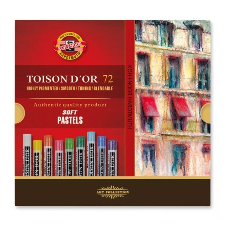 Комплет меки пастели Toison D'Or / 72 парчиња