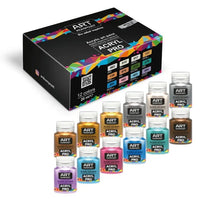 Комплет метални акрилни бои ACRYL PRO Composite 12x20 ml