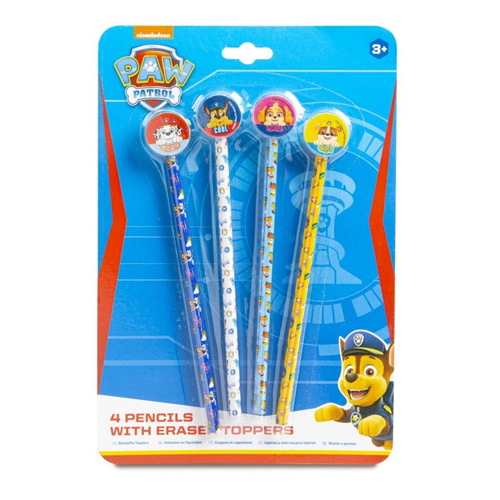 Комплет моливи Paw Patrol 4 парчиња